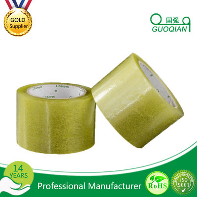 Китай Изготовленная на заказ тихая прозрачная лента упаковки, персонализированный образец резиновой клейкой ленты свободный поставщик