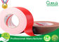 Красная клейкая лента для герметизации трубопроводов отопления и вентиляции ткани с сильным материалом полиэтилена сетки прилипания 50 поставщик